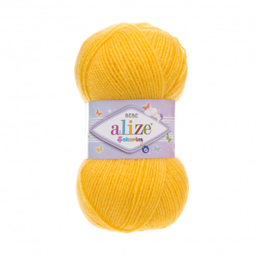 Alize Sekerim Bebe 566, žltá